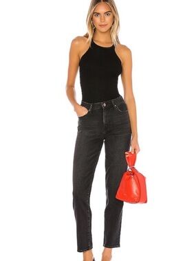 pistola High-Rise Straight-Leg Jeans